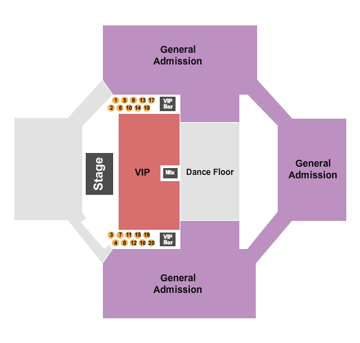 Florence Civic Center Next Event Seating Chart