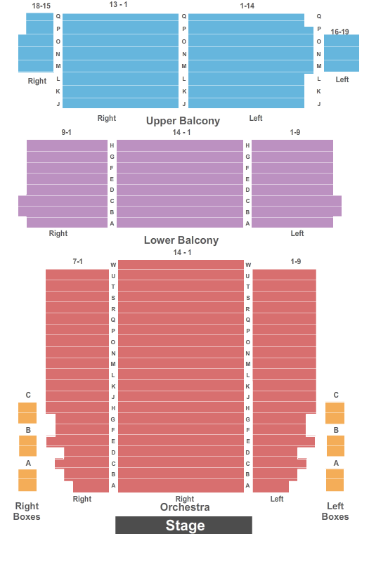 Folly Theater Seating Chart & Maps Kansas City