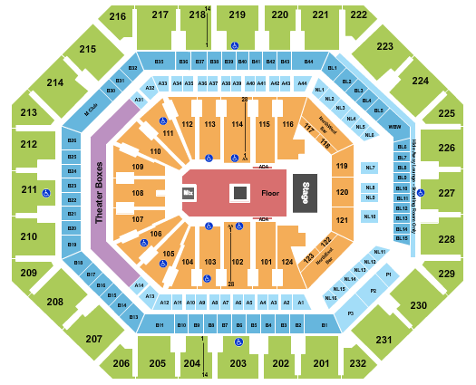 Mortgage Matchup Center Kaytranada Seating Chart
