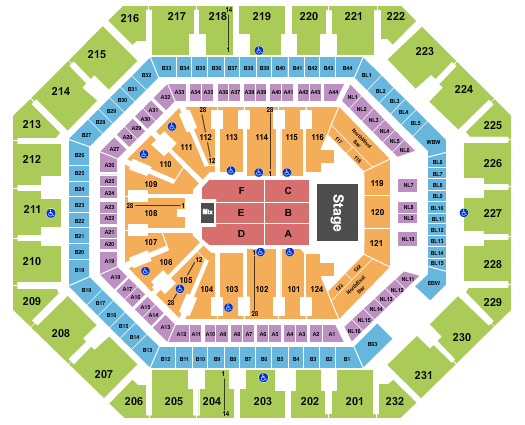 Footprint Center Marc Anthony Seating Chart