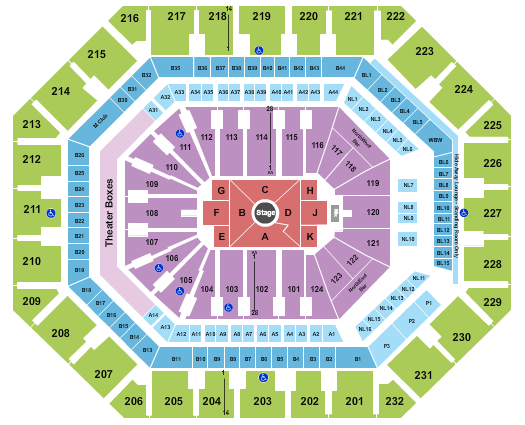 Mortgage Matchup Center Nate Bargatze Seating Chart