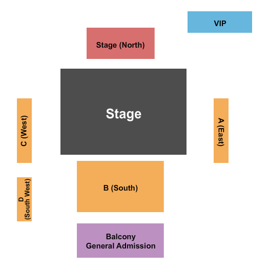 Forbes Theater at 500 Pearl Wrestling Seating Chart