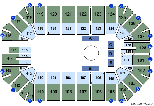 Ford Park Arena Circus Seating Chart