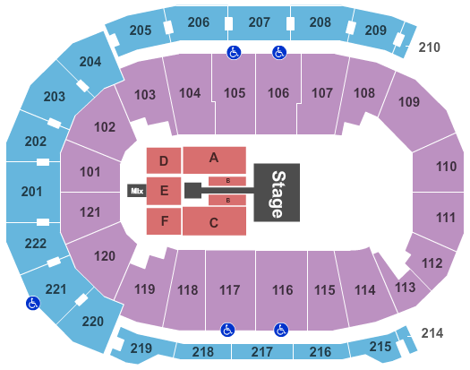 Ford Center - IN Other Seating Chart