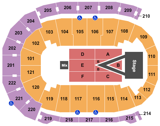 Ford Center IN Seating Chart & Maps - Evansville