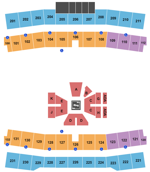 Ford Center At The Star World Championship Boxing Seating Chart