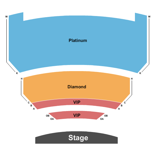 Ford Community Performing Arts Center Endstage Orchestra Seating Chart