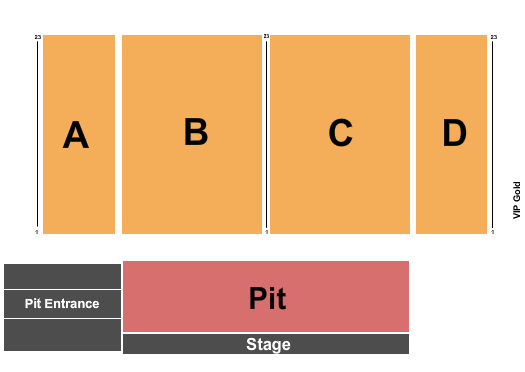 Ford Festival Park End Stage Seating Chart