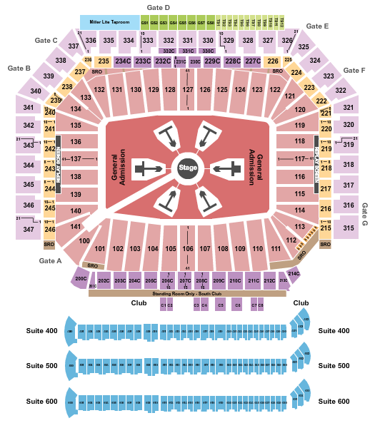 Ford Field Ed Sheeran 2 Seating Chart