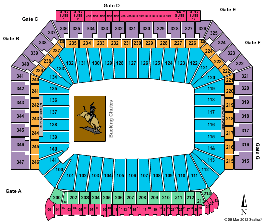 Ford Field PBR Seating Chart