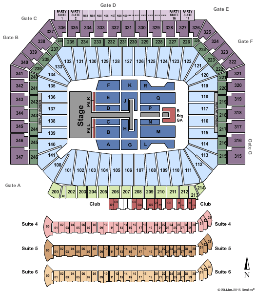 Ford Field Taylor Swift Seating Chart