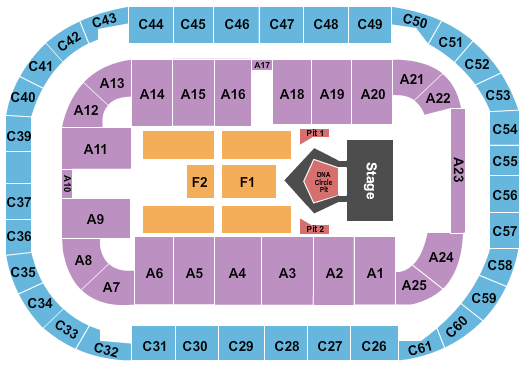 Arena At Ford Idaho Center Backstreet Boys Seating Chart