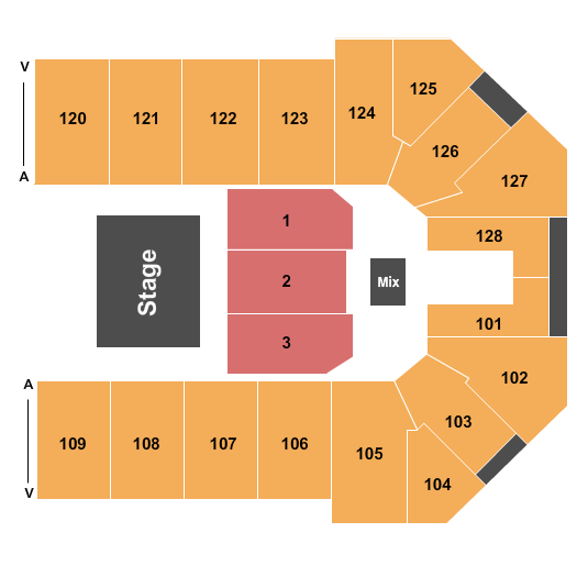 Ford Park Arena Blippi 2022 Seating Chart