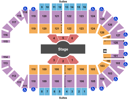 Ford Park Arena Cirque Corteo Seating Chart