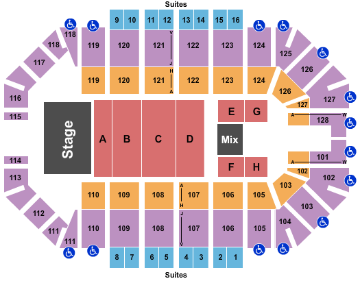 Ford Park Arena Cody Jinks Seating Chart