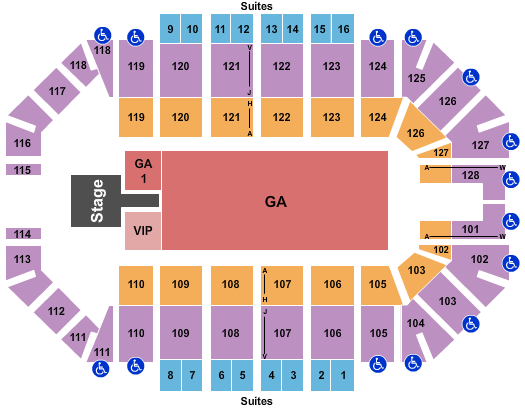 Ford Park Arena Cody Johnson 2 Seating Chart