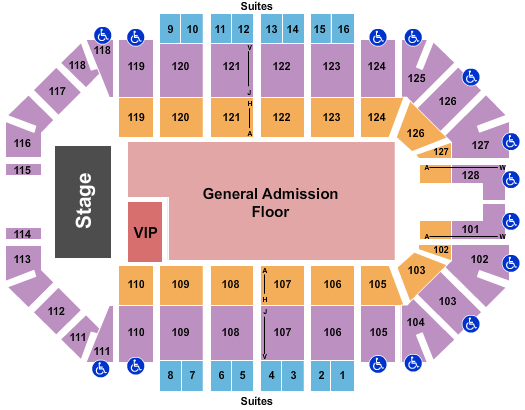 Ford Park Arena Cody Johnson Seating Chart