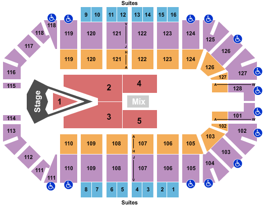 Ford Park Arena For King and Country Seating Chart