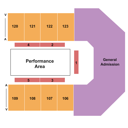 Ford Park Arena Horses Seating Chart