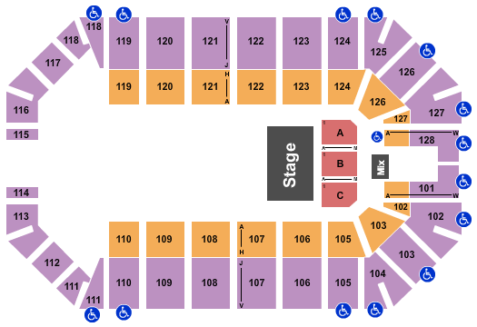Ford Park Arena PJ Masks Seating Chart