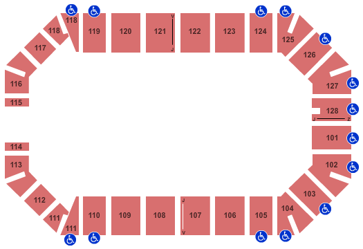 Ford Park Arena Open Floor Seating Chart