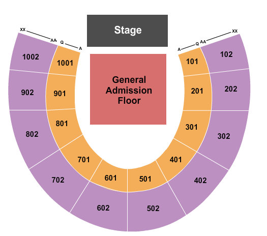 Forest Hills Stadium seating chart event tickets center