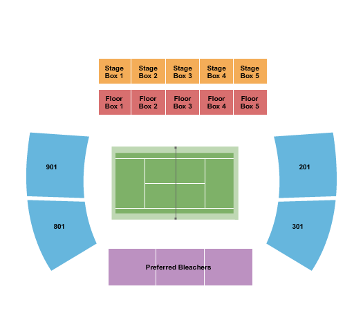 Forest Hills Stadium Tennis Seating Chart