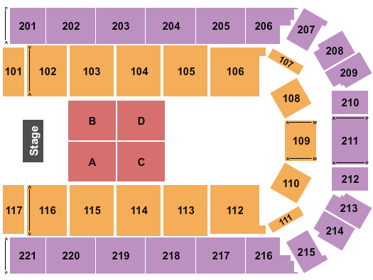 Fort Bend County Epicenter Endstage Seating Chart