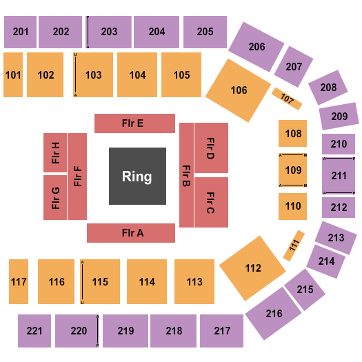 Fort Bend County Epicenter Boxing Seating Chart