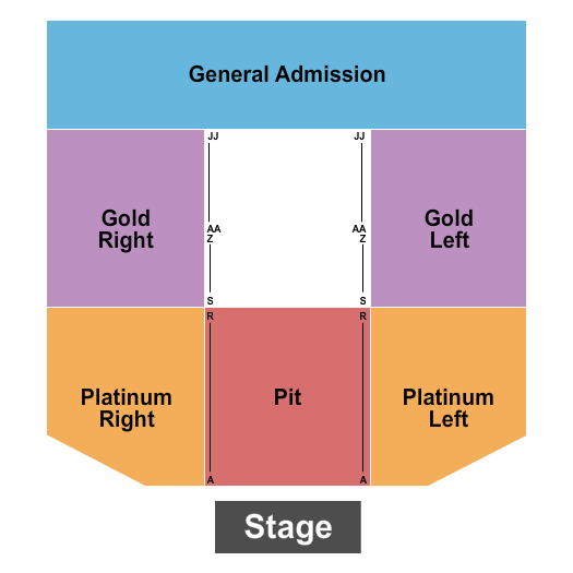 Fort Hall Casino Endstage Seating Chart