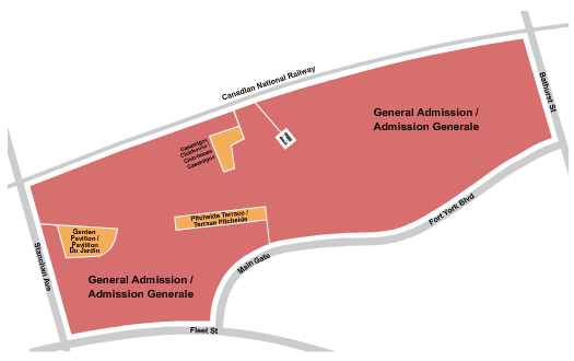Fort York National Historic Site Next Event Seating Chart