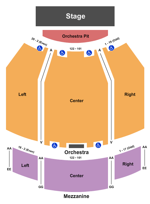 Fortenberry Theatre at The Centre for Arts and Leadership at Jackson Prep venue and seating information