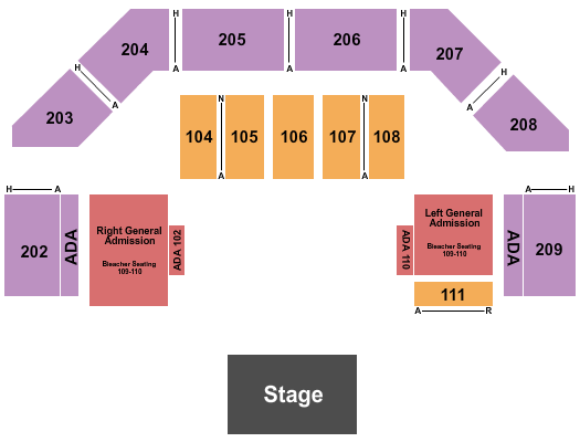 Forum River Center Arena Rodeo 2 Seating Chart