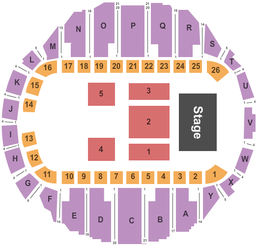 Foster Communications Coliseum Beach Boys Seating Chart