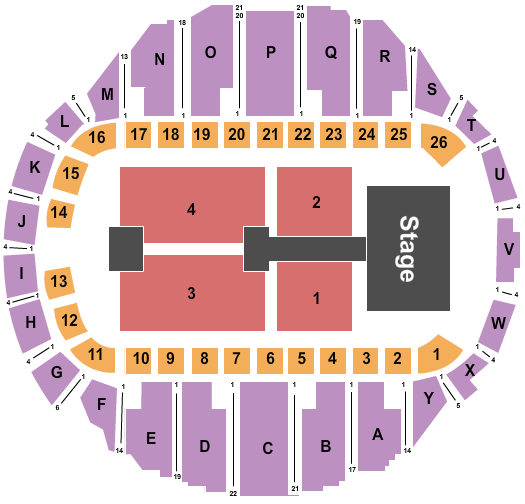 Foster Communications Coliseum Casting Crowns Seating Chart