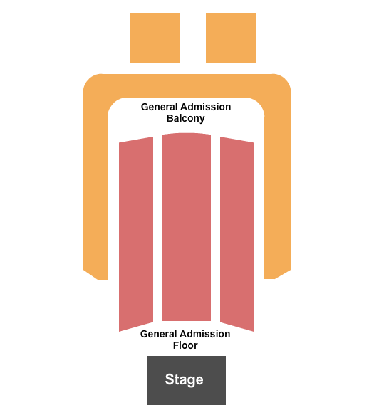 Fountain Street Church Endstage GA Seating Chart