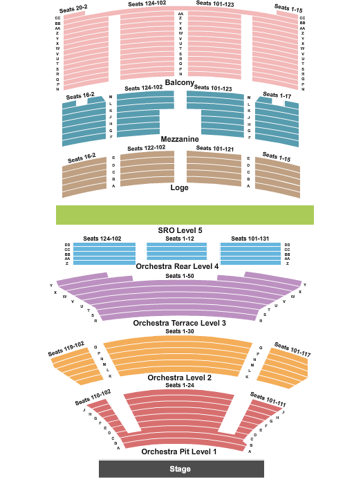 Fox Theatre Atlanta Interactive Seating Chart | 0