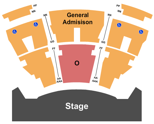 Great Cedar Showroom at Foxwoods Legend In Concert Seating Chart