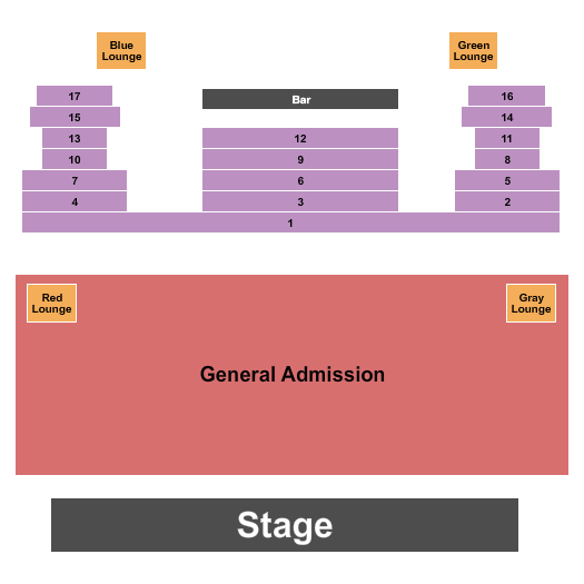 Fox Theatre - Hays Next Event Seating Chart