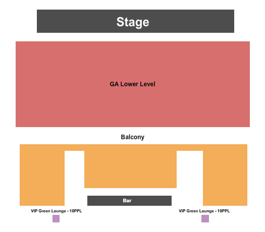 Fox Theatre - Hays Endstage GA Seating Chart
