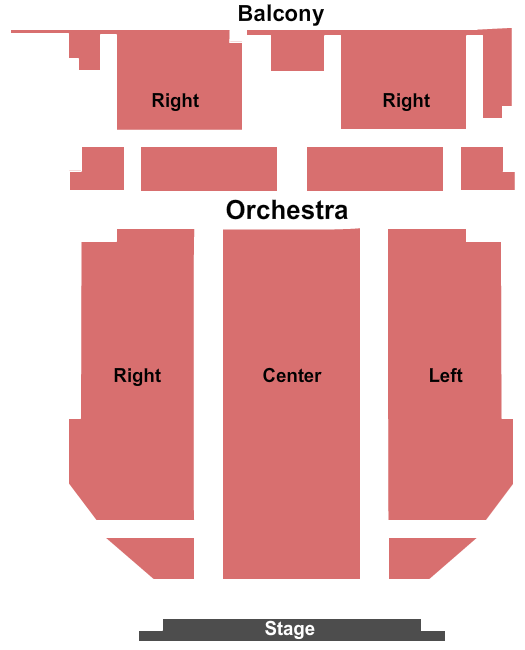 seating chart for Fox Theatre - Hutchinson - End Stage - eventticketscenter.com