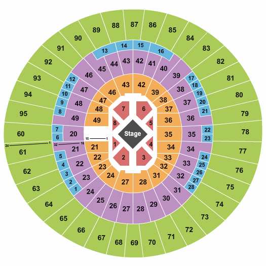 Frank Erwin Center Kevin Hart Seating Chart