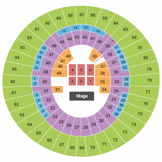 Frank Erwin Center Rihanna Seating Chart