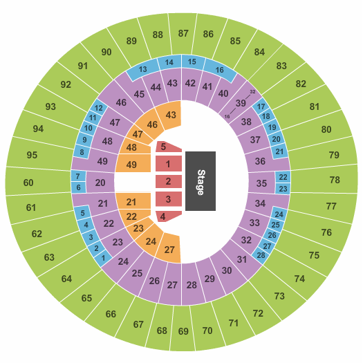 Frank Erwin Center Theater 2 Seating Chart