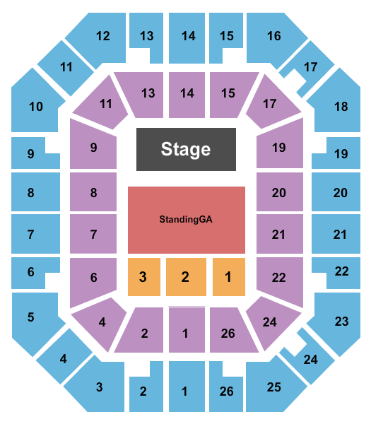 Freedom Hall Civic Center Tickets & Seating Chart Event Tickets Center