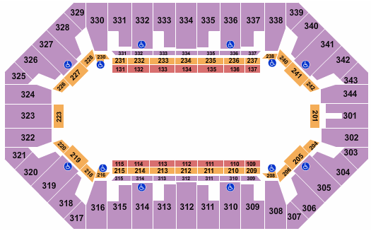 National Farm Machinery Show Tractor Pull Seating Chart