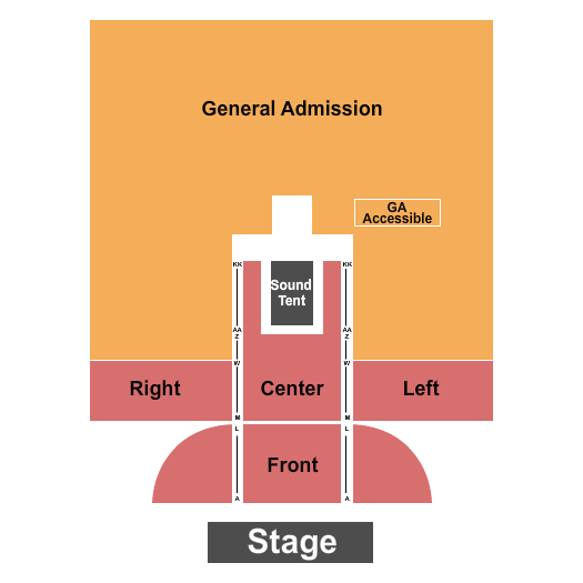 Freeman Arts Pavilion Endstage 4 Seating Chart