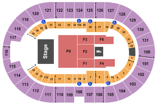 Freeman Coliseum Seating Chart