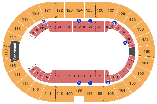 Freeman Coliseum Open Floor Seating Chart