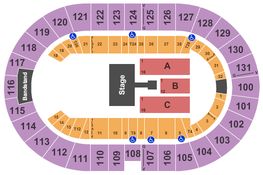 Freeman Coliseum Prince Royce Seating Chart